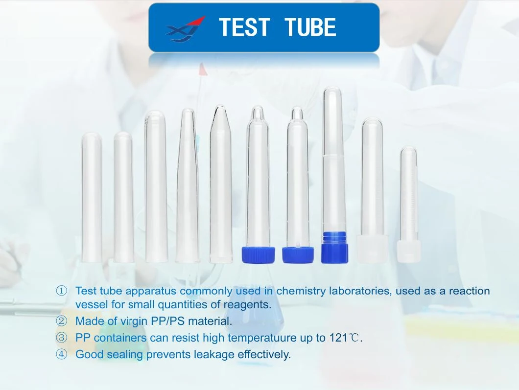 Lab 30mm Borosilicate Glass Fermentation Test Tube