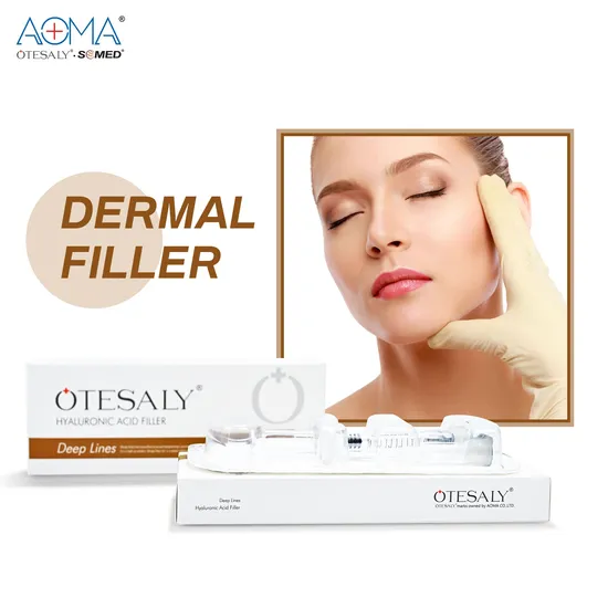 High Quality Otesaly Injectable Face Hyaluronic Acid Filler Lip Lines Face Care 1ml 2ml Hyaluronic Acid Dermal Filler 