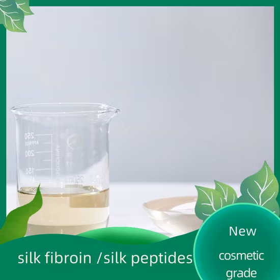 Silk Amino Acid Hydrolyzed Silk Fibroin Silk Peptides White Powder Cosmetic CAS 96690