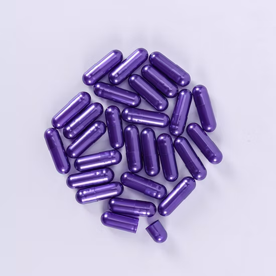 High Quality Halal Certified Transparent Size 000 00 0 Organic Pullulan Capsules Empty Veggie Capsules