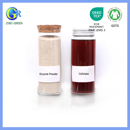 Textile Auxiliary Agent Bio Polish Enzyme Cellulose Enzyme 